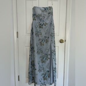 Jenny Yoo Enchanted Floral Whisper Blue